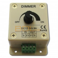 Variateur pour éclairage LED 12V / 24V 25A