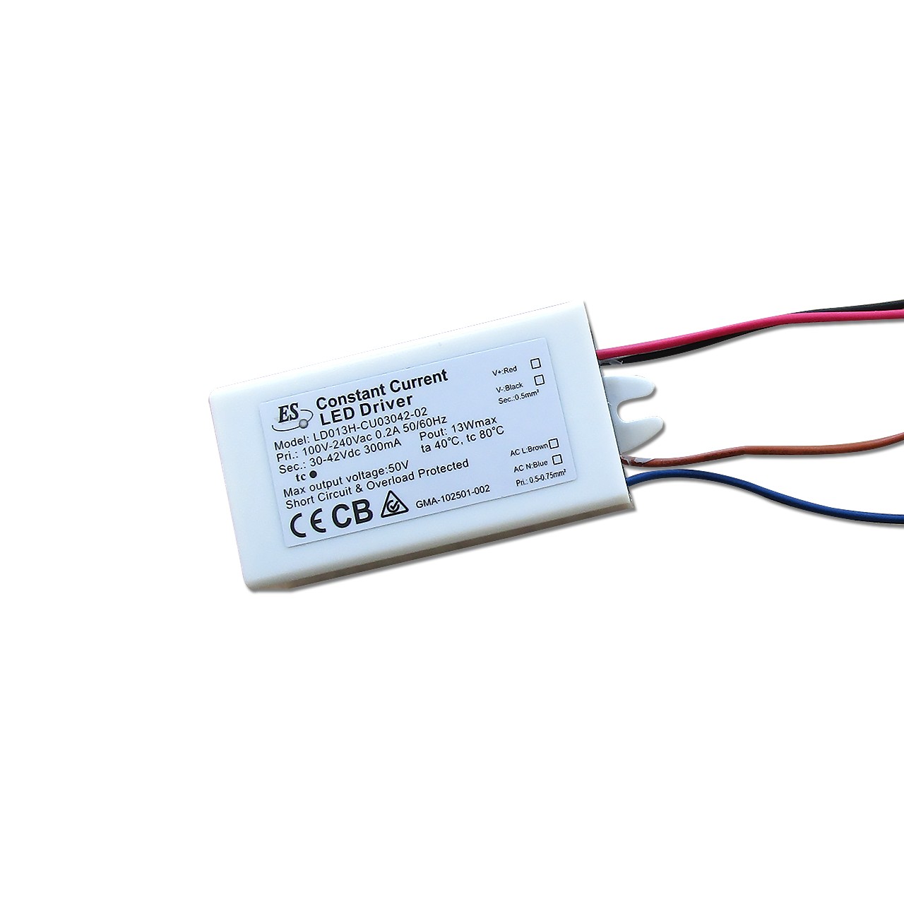 Transformateur - Eclairage Led - Type : Courant constant Charge