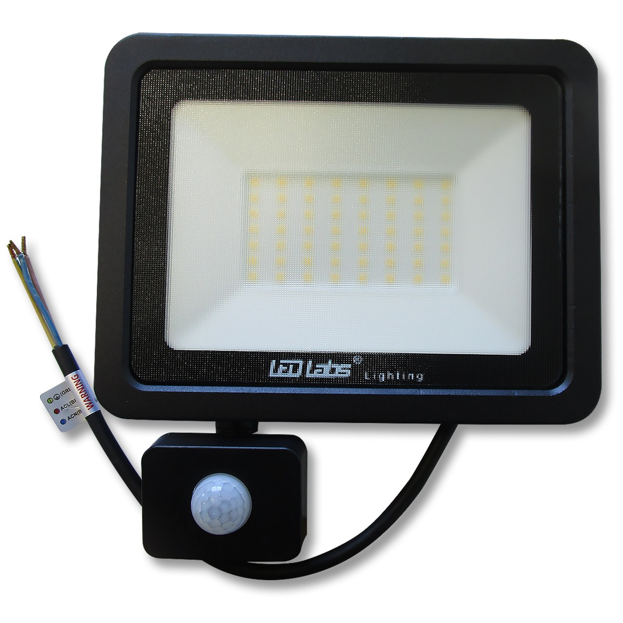 Projecteur LED avec détecteur de mouvement Pro 50W 4000K IP44 - Lampe d' extérieur avec