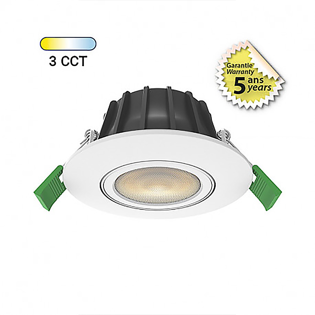 Acheter 2 pièces Dimmable 3W Mini encastré LED plafonnier COB Downlight  projecteur ampoule lampe