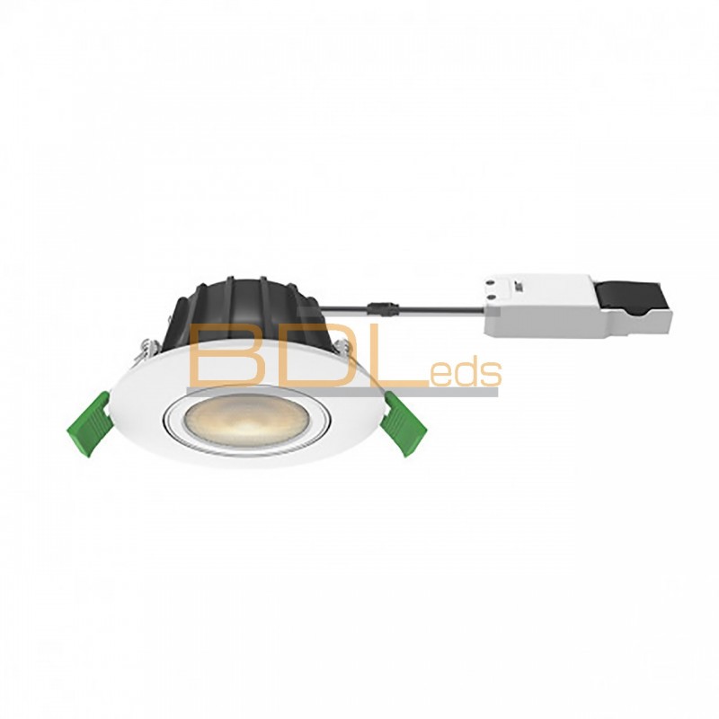 Spot LED MIRA S0050690D extra plat RT2012 RE2020 encastrable orientable  dimmable 6W, IP65