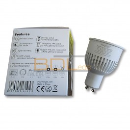 Petite ampoule GU10 LED - 5W compatible avec variateur