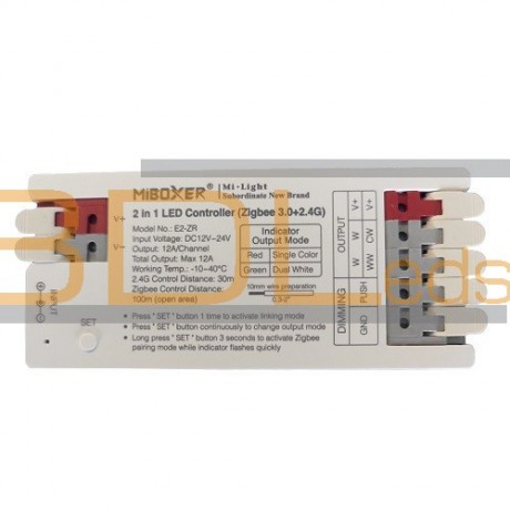 Contrôleur LED Zigbee 3.0 et 2.4Ghz pour ruban mono ou CCT