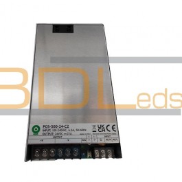 Alimentation LED 24V 500W ventillée POS-500-24-C2