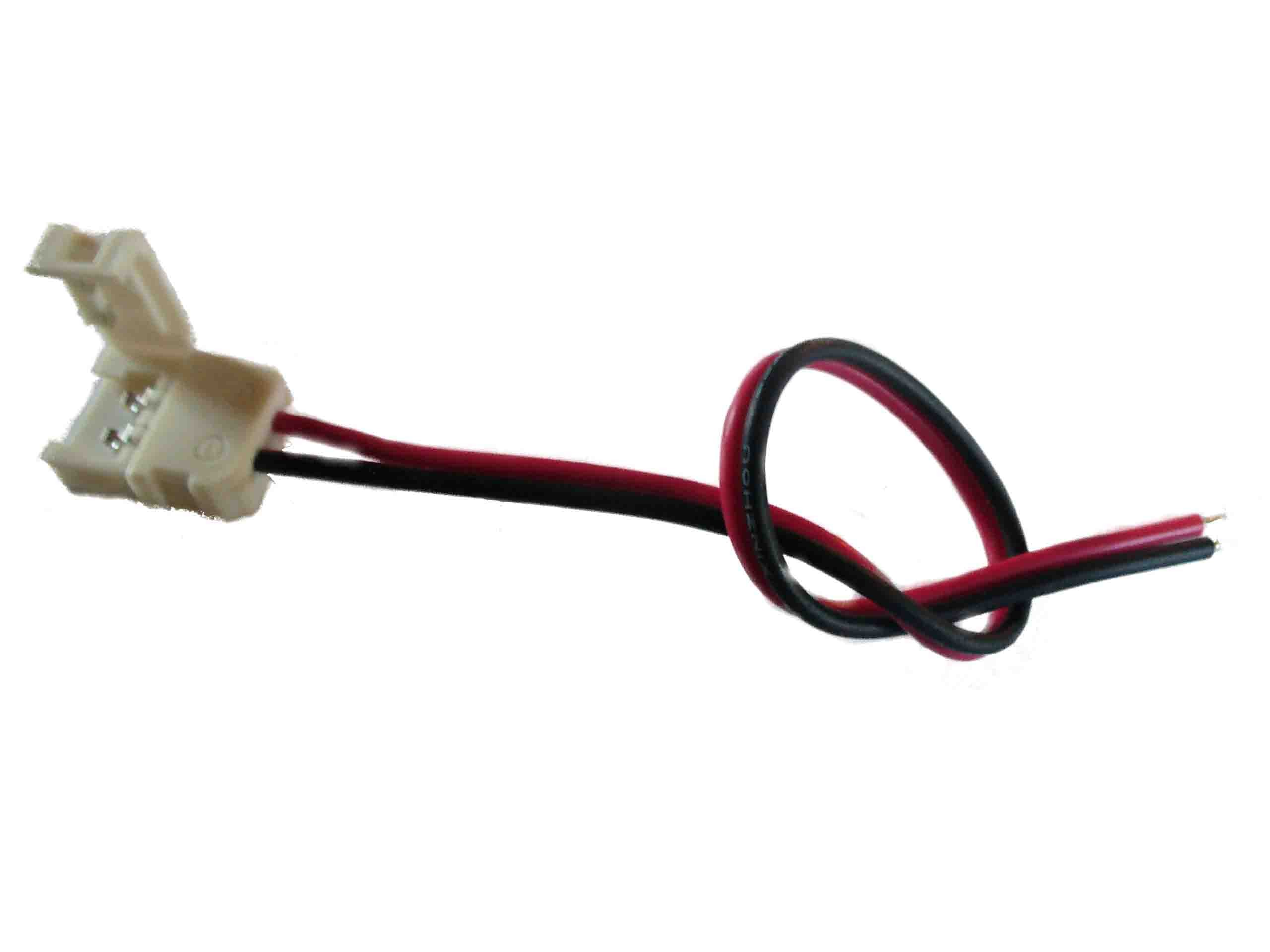 Connecteur d'alimentation pour ruban led RGB coupé