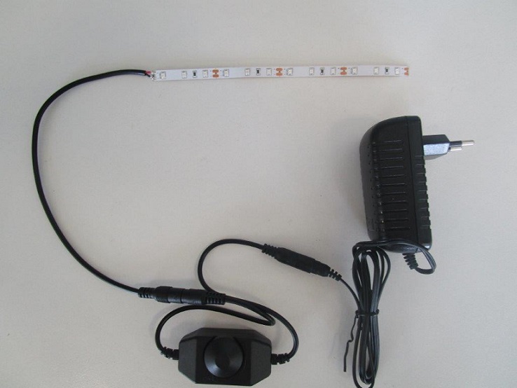 Variateur LED à molette avec câble jack