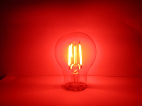 Ampoule LED rouge E27